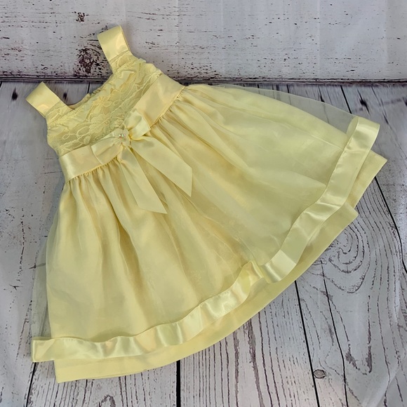 Bonnie Jean Other - BONNIE JEAN TODDLER DRESS YELLOW
